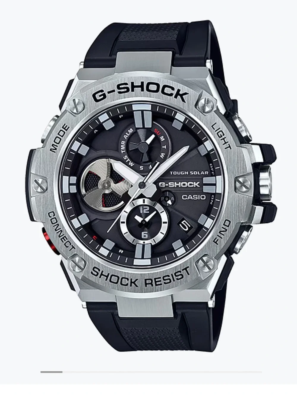 Men’s G-SHOCK GSTB100-1A Black G-STEEL CASIO